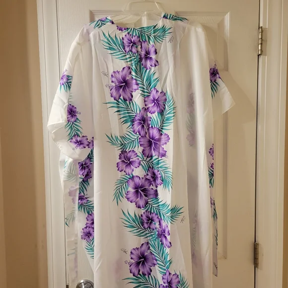 VTG Hawaii Royal Creations Dress Caftan Muumuu ~ OSFM ~ Plus ~ Maternity… - Picture 8 of 16